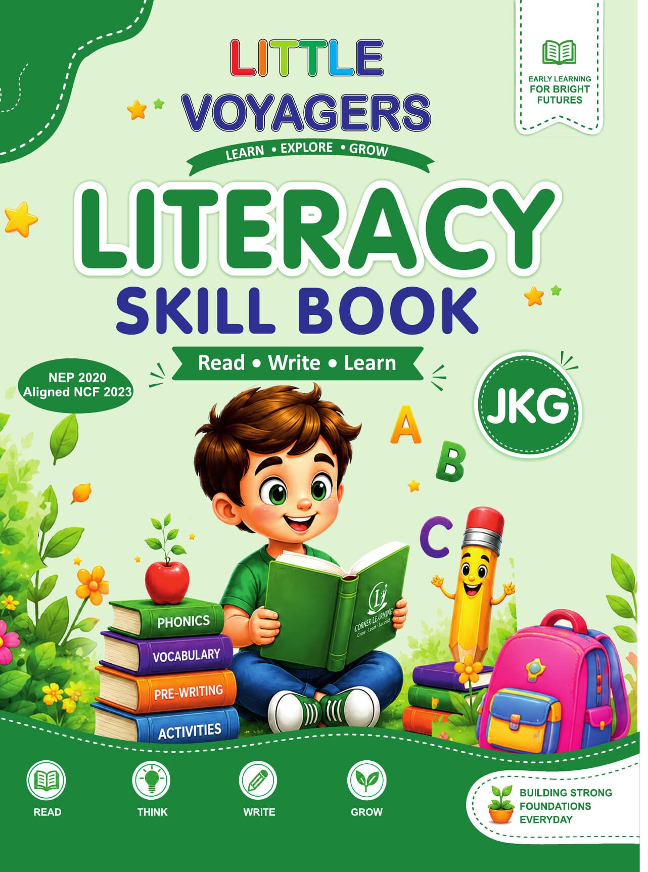 Literacy Skill Book - Junior KG cover