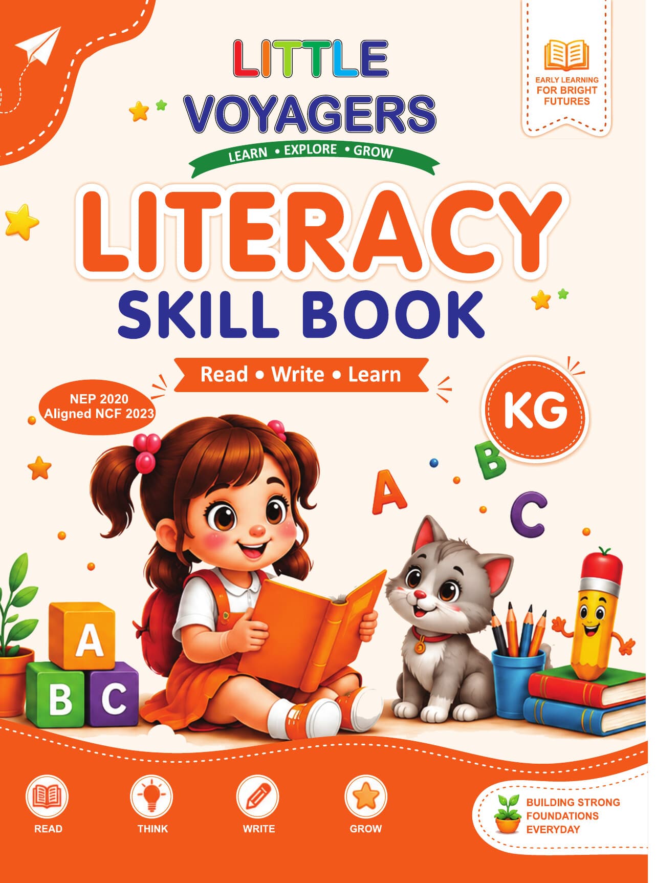 Literacy Skill Book - Kindergarten cover